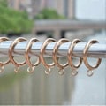 Miniatyrbillede 4 af 5: 38 mm metalgardinringe med øje til køkken og soveværelse 20pcs Glod