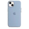 Silikonskal för iPhone 13 med Magsafe-kompatibilitet Blue Fog