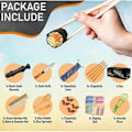 Miniatyrbillede 2 af 4: Lav din egen sushi-kit med bambusmåtte