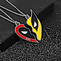 Pikkukuva 4 / 5: Wolverine Deadpool Avaimenperäkaulakoru Miesten Seosriipus Cosplay Avaimenperät Lahja Necklace