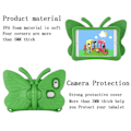 Miniatyrbild 4 av 5: Butterfly Skal för Samsung Galaxy Tab A7 Lite 8.7 T220/t225 2021, Barnvänligt, Eva Mjukt Skummaterial, Tjocka Fyra Hörn, Kameraskydd, Stöttåligt Green