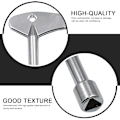 Miniatyrbild 5 av 7: 3 st Inner Triangle Spanner Key Metall Triangulär Nyckel Mätare Box Nyckel Gas Box Nyckel för Gas Vatten El Mätare Box Skåp