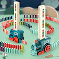Pikkukuva 2 / 5: Domino Fun Automaattinen Sähköinen Pieni Junapalapeli Lasten Leikkikalut