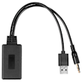 Pikkukuva 1 / 5: Auton langaton Bluetooth-moduuli musiikkiadapteri lisävastaanotin Aux Audio Usb 3,5 mm liitäntä E90 E