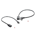 Miniatyrbilde 2 av 4: USB-C til Mini USB 2.0 Adapter, Type C Hunn til Mini USB Hann Adapterkabel A
