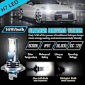 Miniatyrbilde 3 av 4: 4x H7 LED Lyspærer Kit Fjernlys Nærlys 220w 60000lm Super Sterk 6000k Hvit Rask