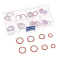 Miniatyrbillede 1 af 5: Automotive Airconditioneringssystem Kompressor O-ringe Kit Reparationsforsegling Pakning Red
