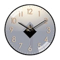 Miniatyrbild 1 av 5: 8 Tums Modern Väggklocka Tyst Non-Ticking Batteridriven Väggmonterad Klocka Vardagsrum Sovrum Kök Kontor Klassrum Dekoration as the picture B