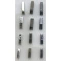 Miniatyrbild 5 av 5: Dragkedja Reparationskit Metallfästen Stift Dragkedja Topp/Botten Stoppar (3 Färger) 13 Set Dragkedja Håll Pluggar för Ersättning Dragkedjor