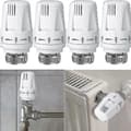 4x Termostatisk Radiatorventil Termostatisk Huvudvärmeventil M30 X 1.5 - JA 1PCS