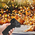 Miniatyrbillede 4 af 5: Mini Jet-Dry Blæser Fan Håndholdt Ledningsfri Børsteløs Støvblæser til PC Blad Blæser Basic Model