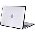 Miniatyrbillede 1 af 5: Etui kompatibelt med Macbook Air 13 tommer M1 A2337 A2179 A1932, udgivet 2021-2018, frostet transparent