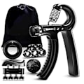 Miniatyrbild 1 av 5: Fitbeast Handtränare Fingertränare, Greppstyrka Tränare Träningsset - 5-pack, Justerbar Grepptränare, Finger Träningsutrustning, Handledstränare,