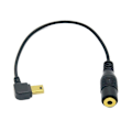 Miniatyrbillede 1 af 4: Lydadapterkabel Mini USB til 3,5 mm Mikrofonadapter til Gopro Hero 3/4