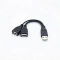 Pikkukuva 4 / 4: RYRA 1PC USB 3.0 A 1 Uros - 2 Kaksois-USB Naaras Data Hub Virtasovitin Y-Jakaja