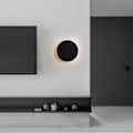 Miniatyrbillede 4 af 5: LED væglampe indendørs med touch-kontakt 3 farvetemperaturer justerbar væglampe moderne soveværelse læselampe sengelampe trappeopgang korridor Black
