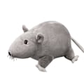 Miniatyrbild 1 av 5: Simulerad 3D Mus Råtta Djur Mjuk Plyschdocka Leksak Soffa Dekoration Nyårsgåva Grey