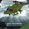 Miniatyrbilde 4 av 5: Ny Fjernstyrt Helikopter, 3,5 Kanaler Rc Drone Helikopter Med Led Lys Natt Green