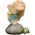 Miniatyrbillede 1 af 3: Miniature Fe-Havefigur til Fe-Have - Drømmende Fe-Statue Friendship