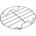 Miniatyrbild 4 av 5: Förpackning med 6/7/8 tums tillbehör för fritös i rostfritt stål, matlagningsställ, runt köksställ i stål, enkellagers grillgaller (d-v2) 17.5*2.7cm