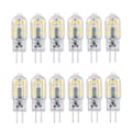 Miniatyrbild 1 av 5: Tomshine G4 LED-lampor 12-pack varmvitt