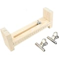 Miniatyrbild 1 av 4: Trä Jig Armbandsmakare Justerbar Gör-det-själv Armband Rep Knutvävare Flätade Fixeringsverktyg.
