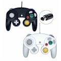 Miniatyrbilde 2 av 5: Ny Ledningsbasert Spillkontroll for Nintendo Gamecube Konsoll Wii U Konsoll sølv