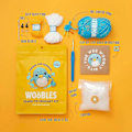 Miniatyrbilde 2 av 5: Heklekitt for Begynnere DIY Heklet Stoffdyrsett Begynner Heklekitt penguin
