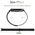 Miniatyrbilde 4 av 7: Remm kompatibel med Xiaomi 8 menn kvinner, metall armbånd for Xiaomi Mi Band 8 magnetisk rustfritt stål mesh stropp med sterk magnetisme Black