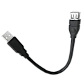 Miniatyrbilde 5 av 5: USB-adapterkabel Firewire IEEE 1394 6-pin hunn til USB 2.0 hann adapterkabel Plug and Play for digitalkamera