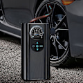 Pikkukuva 3 / 4: 120W Ladattava auton ilmakompressori 12V 150psi Sähköinen johdoton rengaspumppu moottoripyörille polkupyörille autojen renkaille palloille