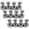 Pikkukuva 1 / 5: 12 neodyymimagneettia, vahvat jääkaappimagneetti, minimagneetit