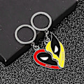 Pikkukuva 5 / 5: Wolverine Deadpool Avaimenperäkaulakoru Miesten Seosriipus Cosplay Avaimenperät Lahja Keyring