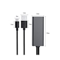 Miniatyrbillede 2 af 5: Tv Ethernet Adapter Tv 4k Stick Usb-c Til Rj45 Lan Netværksadapter Med Usb 2.0 Strømkabel Til Powe