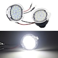 Pikkukuva 2 / 4: 2 kpl 18 LED-valoa peilin alla olevaan lätäkköön Ford Mondeo S-Max Edge ExpLorer F-150:lle
