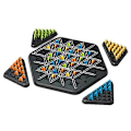 Miniatyrbilde 1 av 5: Strikk Triangle Brettspill Geometri Læring Fokus Logikk Trening Pedagogisk Sjakk Pegboard Strategispill Leker Småbarn Gutter Jenter Gave