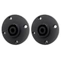 Socket Connectors Speakon Socket 4-pin Speakon Twist Lock Låssystem 1 set of 2