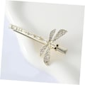 Miniatyrbillede 3 af 5: 2 stk. Moderne og alsidige hårtilbehør til kvinder - Diamantbesatte Dragonfly hårklemmer - Små hårklemmer
