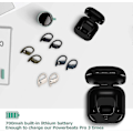 Miniatyrbilde 2 av 5: Erstatningsladeetui Kompatibelt med Powerbeats Pro med Bluetooth-paringssynkroniseringsknapp og 700mah innebygd batteri (ikke inkludert Power Beats-ørepropper)