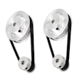 Miniatyrbild 1 av 5: 2-set 2GT Synkront Hjul 20 60 Tänder Borrning Aluminium Timing Pulley GT2 Timing Pulley System