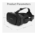 Miniatyrbillede 2 af 8: 3D VR Virtual Reality Briller, Nyd de Bedste Spil og Videoer (med Bluetooth Controller), Kompatibel 5 Tommer - 7 Tommer