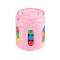 Miniatyrbild 3 av 5: Roterande Magisk Bönleksak Fidget Cube Leksak Barn Rubiks Kub Leksaker för stressavlastning Blue