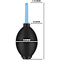 Miniatyrbild 3 av 6: Gummi luftblåsare pump dammsugare för lins CCD kamera svart