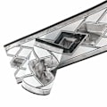 Miniatyrbilde 2 av 3: Selvklebende tapetkant Vannbestandig 10 cm x 5 meter (grå)