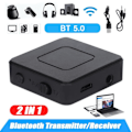 Miniatyrbillede 2 af 5: Bluetooth 5.0 modtager sender trådløs lydadapter 3.5mm