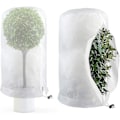 Miniatyrbillede 1 af 5: Sæt med 2 vinterbeskyttelse til planter, frostbeskyttelse, vinterbeskyttelse til planter, stor pose til potteplanter, 60 x 80 cm XXF