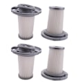 Pikkukuva 1 / 5: 4 kpl Zr009005 HEPA-suodatinta X-Force Flex 8.60 langattomaan pölynimuriin - Vaihto-osat -dwdz