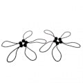 Miniatyrbillede 3 af 5: 10 Stk. 16 Cm Elastiksnor Til Kraftig Kuglepresenning Stropper Sort