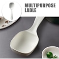 Miniatyrbillede 3 af 9: Ris Paddel Ris Ske, Sup Øse Plastik Serveringsske Køkken Ris Skøffel Ris Spatel Kartoffelmoser Sup Øse 2stk