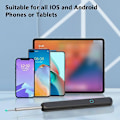 Miniatyrbillede 2 af 5: Trådløs Smart Visuel Ørerenser USB WiFi Otoskop TW1 Ørevoksfjernelsessæt med Kamera Øre Endoskop HD 1080P til iPhone iPad Android White